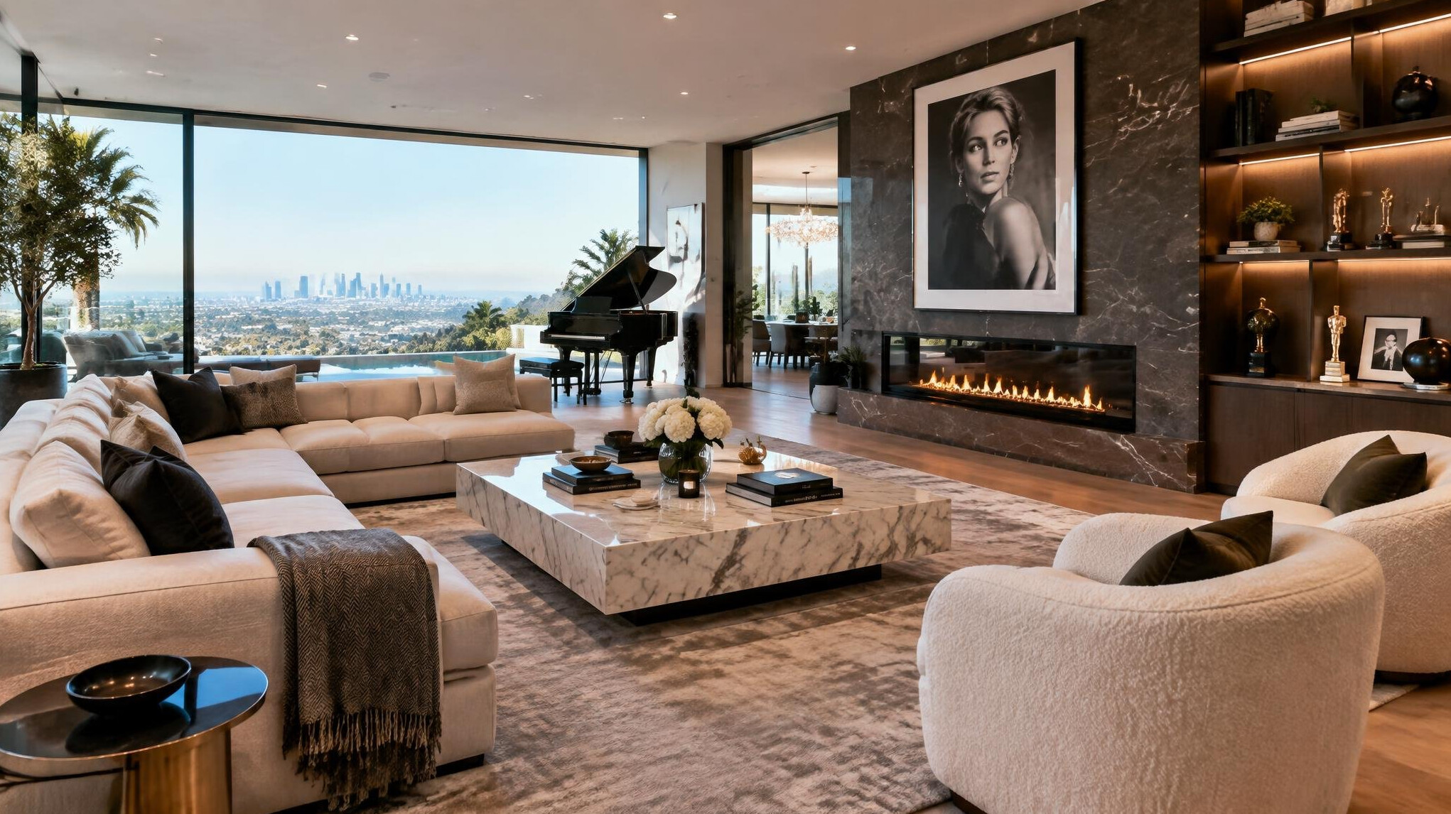 celebrity home interior