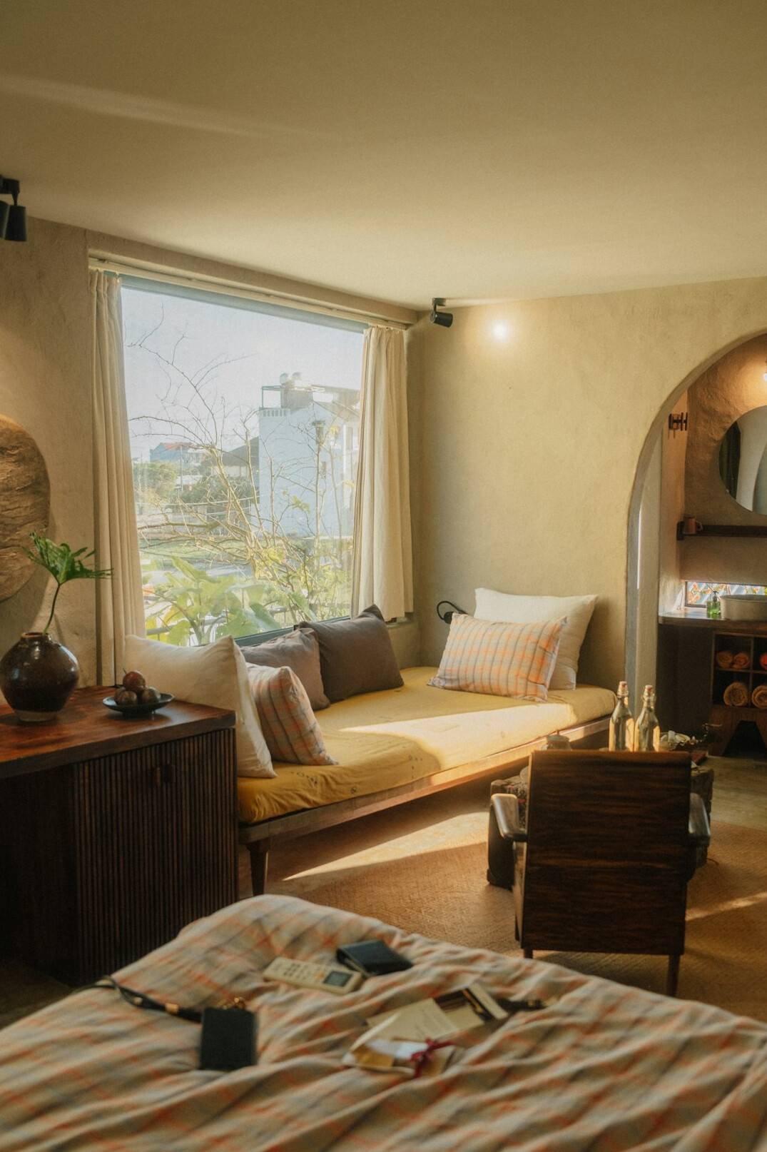 bohemian style room