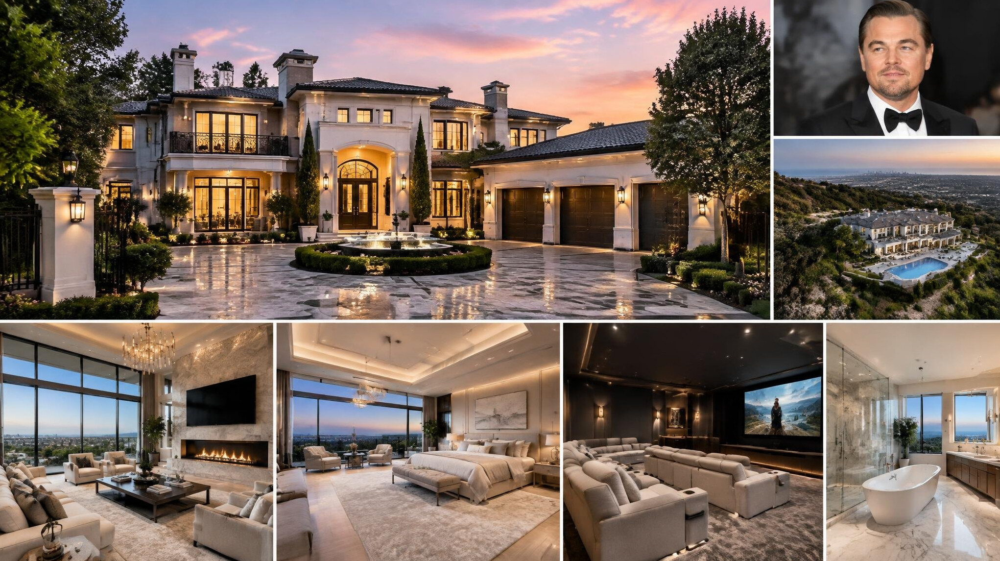 celebrity mansion exterior