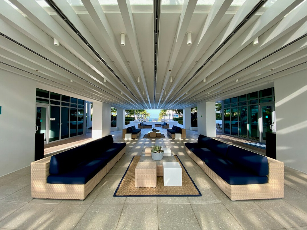 luxury outdoor patio