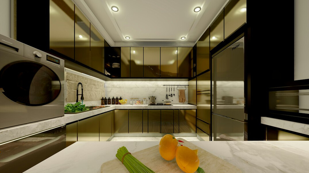 luxury kitchen interior